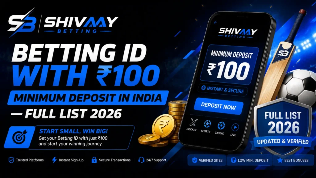 minimum deposit betting id