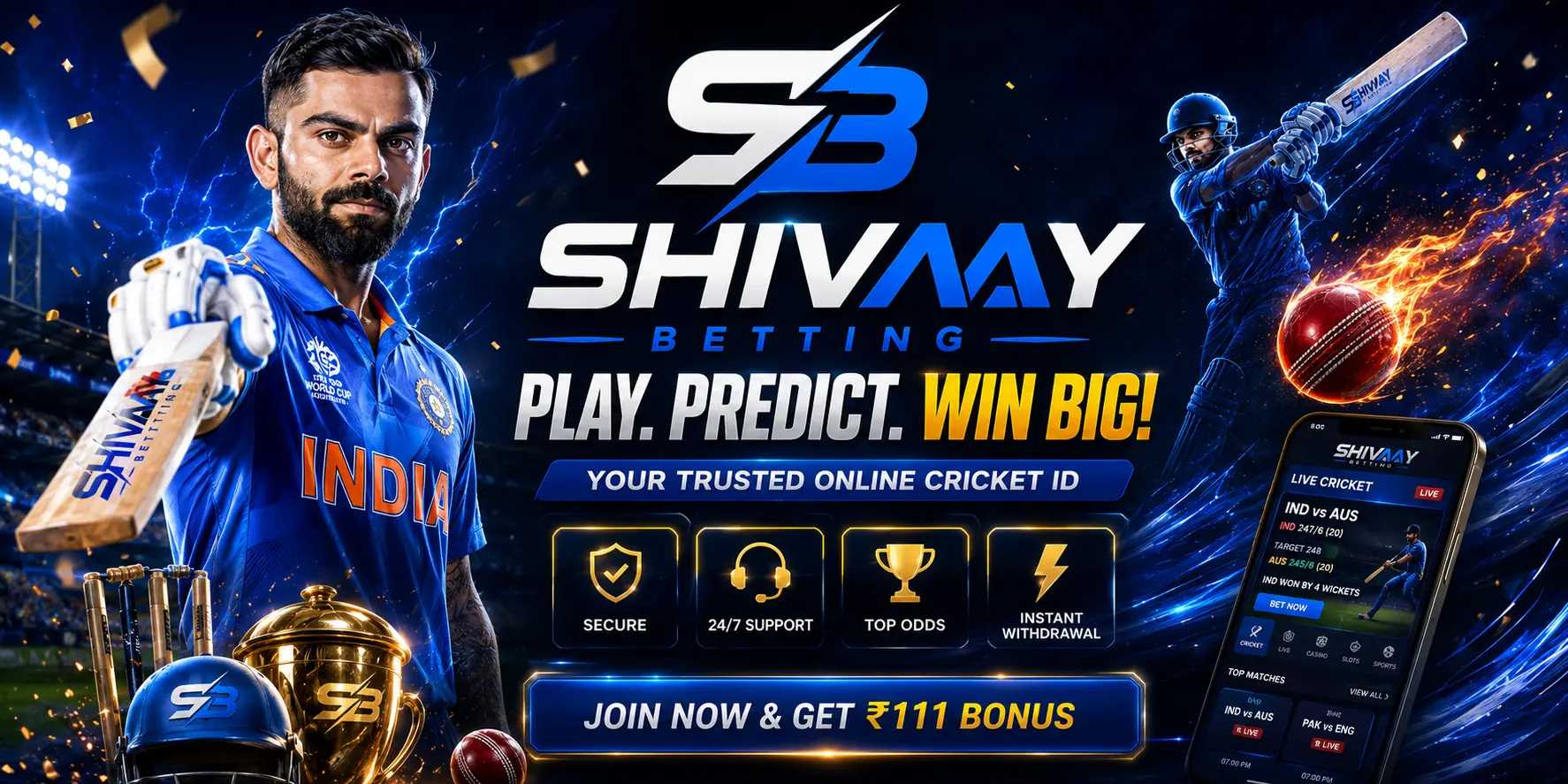 online cricket ID Shivaay betting