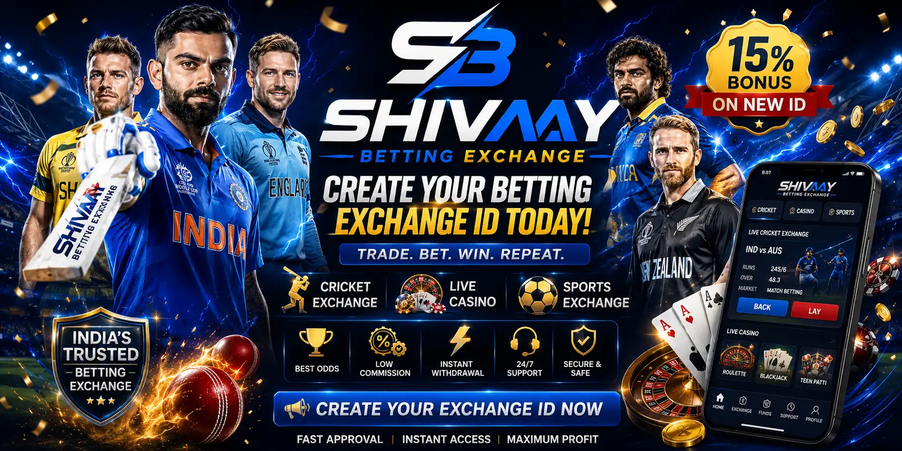 betting exchange id
